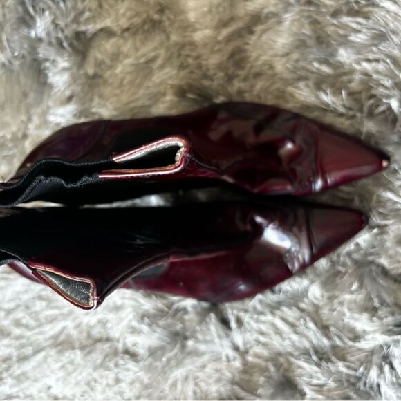 Dolce Gabbana Anguilla pointy heels stiletto booties stretch boots ankle shoes - Picture 2 of 11